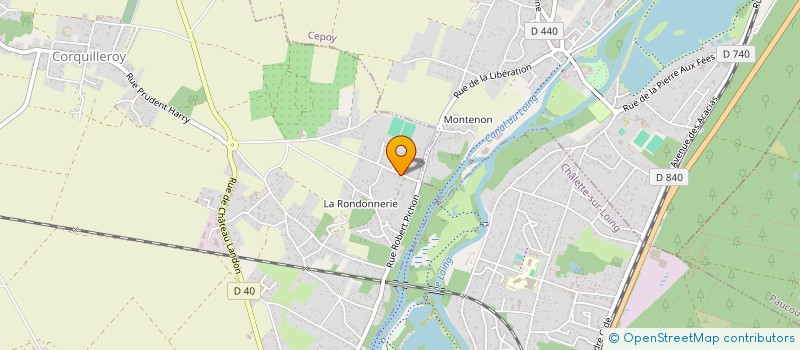 localisation de l'entreprise CMEJ  CORQUILLEROY
