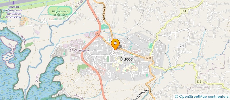 localisation de l'entreprise CMEM CHAMP FLEURY  DUCOS