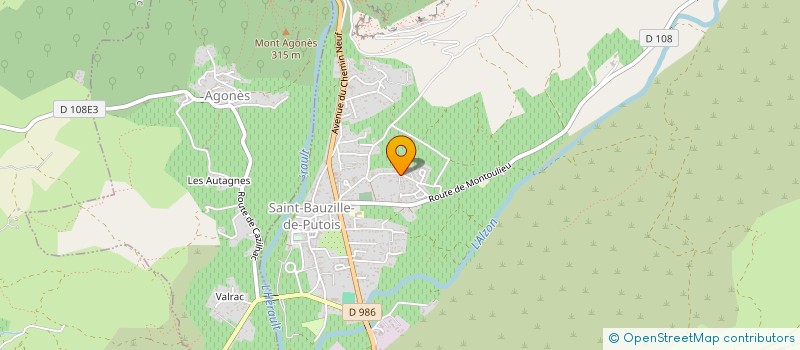 localisation de l'entreprise CMER à SAINT-BAUZILLE-DE-PUTOIS