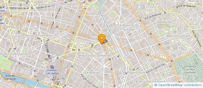 localisation de l'entreprise CMER CENT MEDIC ELECTRORADIOLO à PARIS