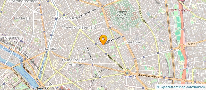 localisation de l'entreprise CMER IMMOBILIER  PARIS