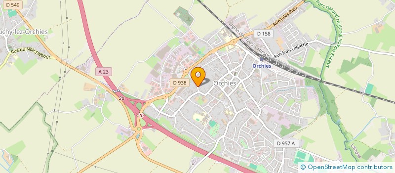 localisation de l'entreprise CMES  ORCHIES