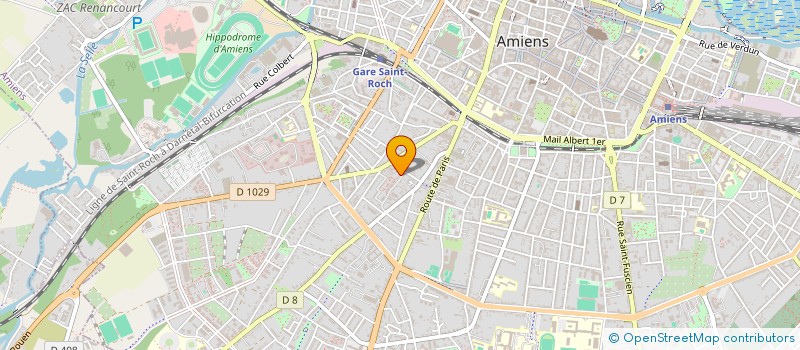 localisation de l'entreprise CMEV  AMIENS