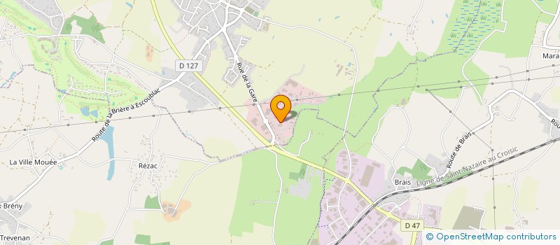 localisation de l'entreprise CMF  SAINT-ANDRE-DES-EAUX