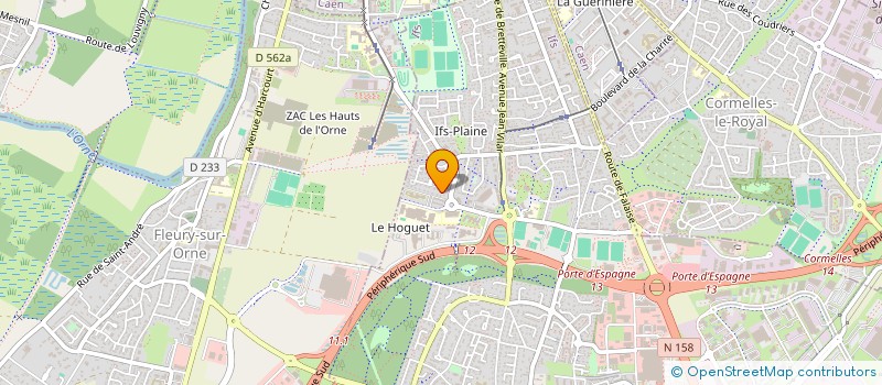 localisation de l'entreprise CMF à IFS
