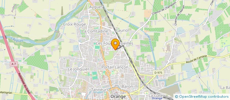 localisation de l'entreprise CMF à ORANGE