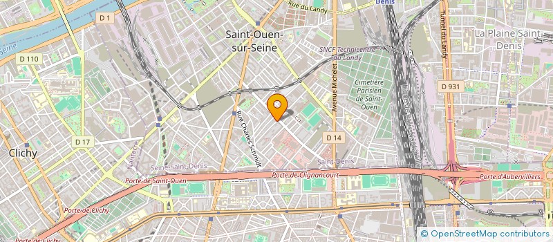 localisation de l'entreprise CMF à AULNAY-SOUS-BOIS