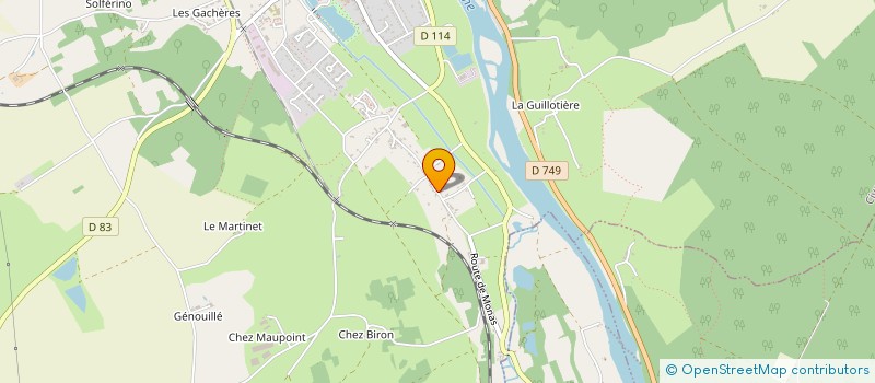 localisation de l'entreprise CMF HOLDING  POITIERS