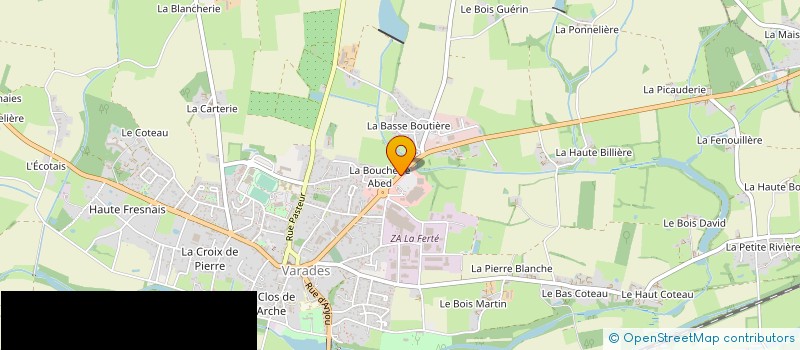localisation de l'entreprise CMF PROJECT à LOIREAUXENCE