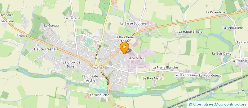 localisation de l'entreprise CMF SERVICES  LOIREAUXENCE