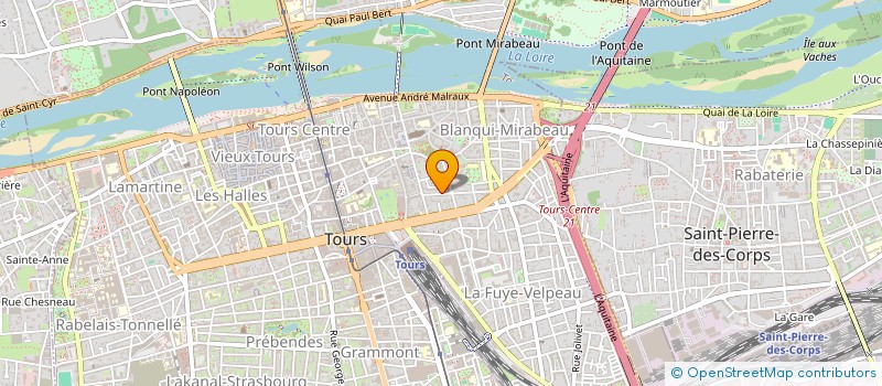 localisation de l'entreprise CMFEM DR GOGA  TOURS