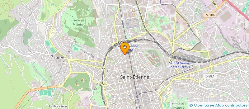 localisation de l'entreprise CMFI  SAINT-ETIENNE