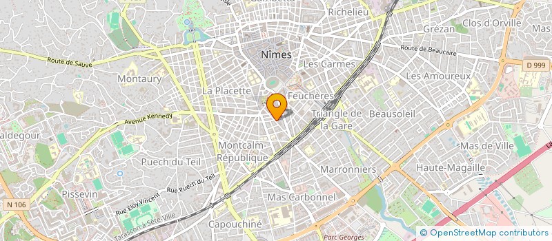 localisation de l'entreprise CMFJ AVOCATS  NIMES