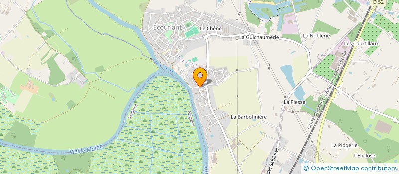 localisation de l'entreprise CMG à ECOUFLANT