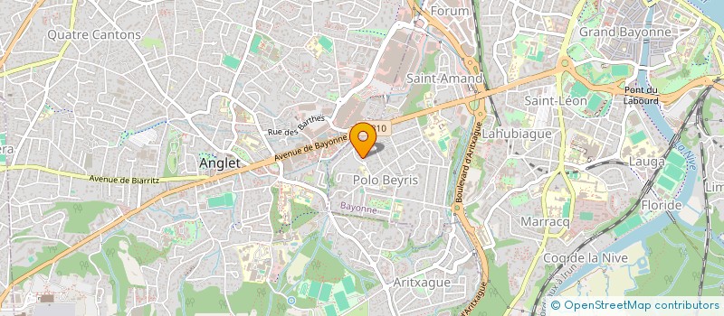 localisation de l'entreprise CMG à BAYONNE