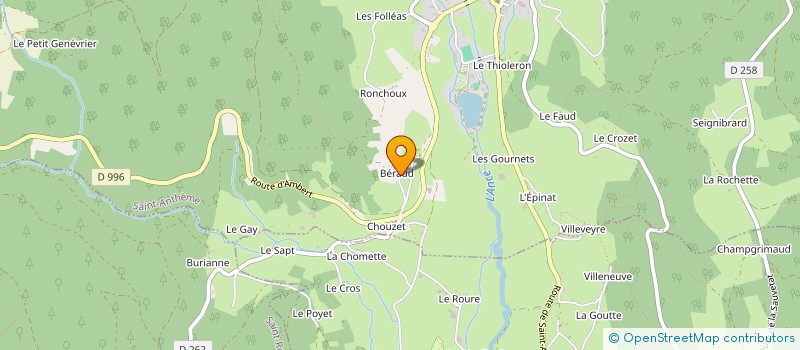 localisation de l'entreprise CMG  SAINT-ANTHEME