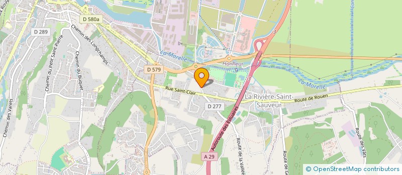 localisation de l'entreprise CMG  LA RIVIERE-SAINT-SAUVEUR