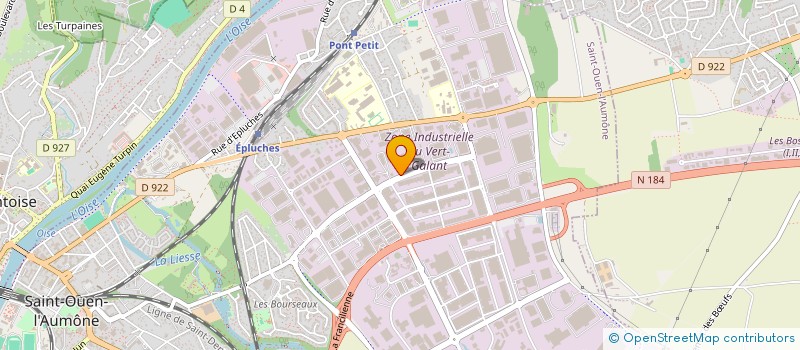 localisation de l'entreprise CMG AUTO à SAINT-OUEN-L'AUMONE