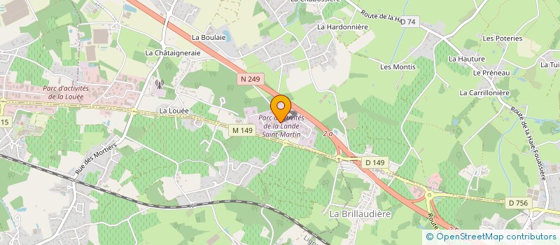 localisation de l'entreprise CMG FLAM à HAUTE-GOULAINE