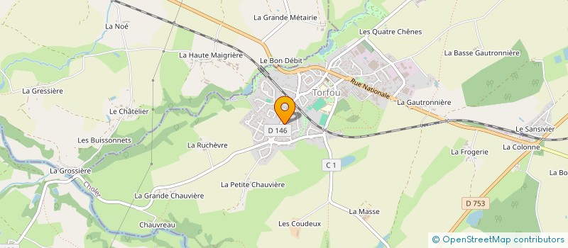 localisation de l'entreprise CMG IMMO à SEVREMOINE