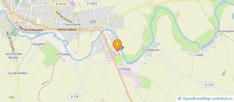localisation de l'entreprise CMG IMMOBILIER à YEVRES