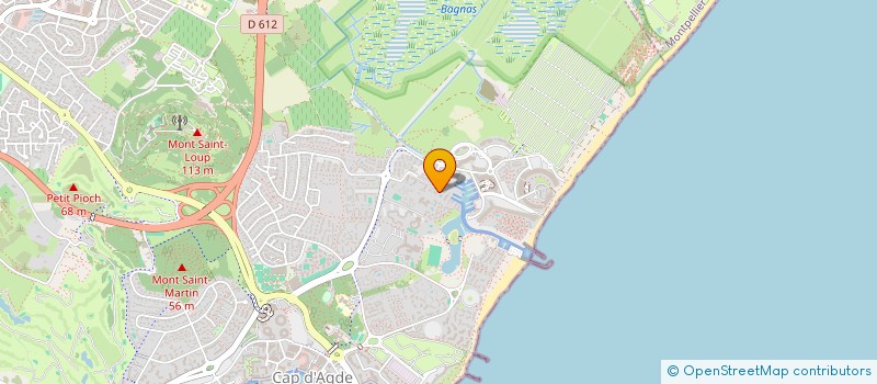 localisation de l'entreprise CMG PRIVATE CAPITAL  AGDE