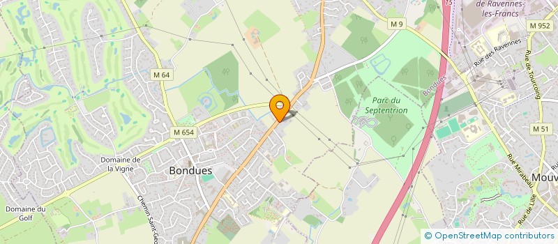 localisation de l'entreprise CMG RENOVATIONS BONDUOISE  BONDUES