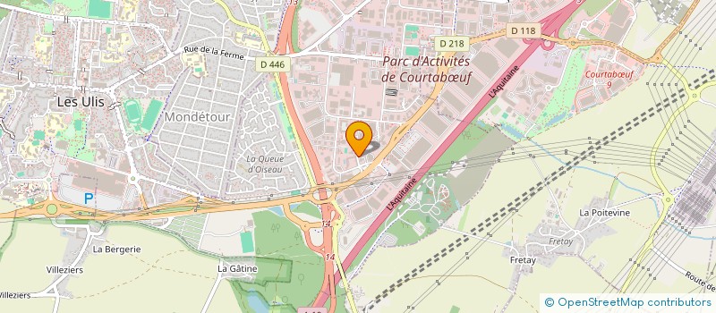 localisation de l'entreprise CMG RESTAURATION à LES ULIS