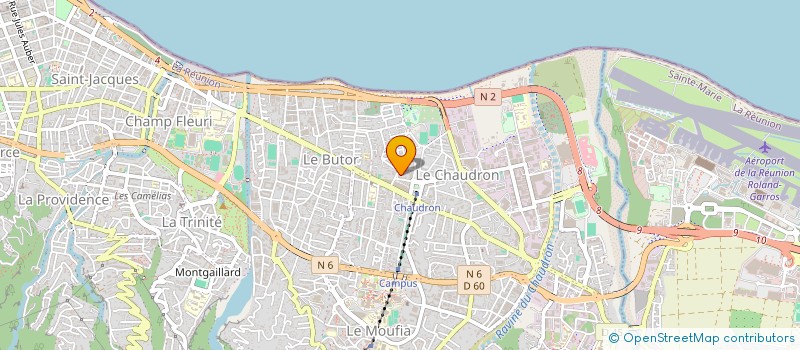 localisation de l'entreprise CMG SERVICES  SAINT-DENIS