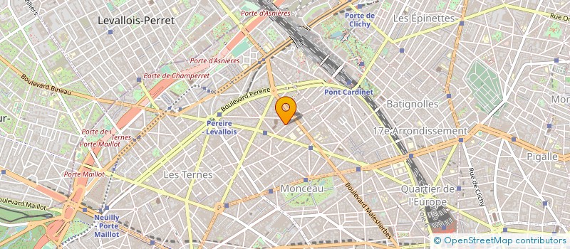 localisation de l'entreprise CMG SPORTS CLUB à PARIS