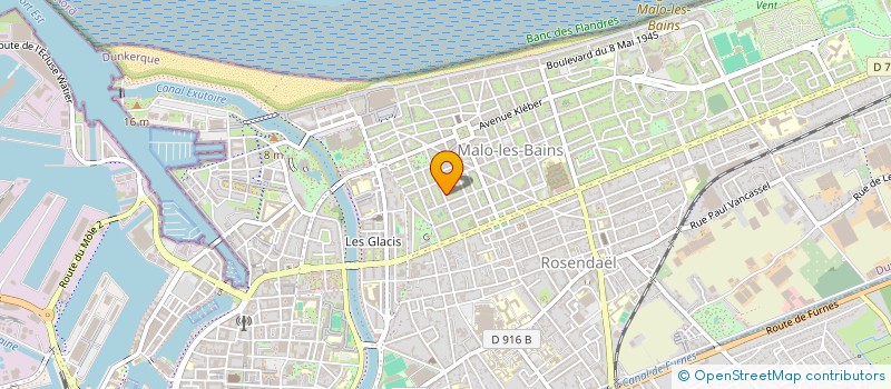 localisation de l'entreprise CMG3P à DUNKERQUE