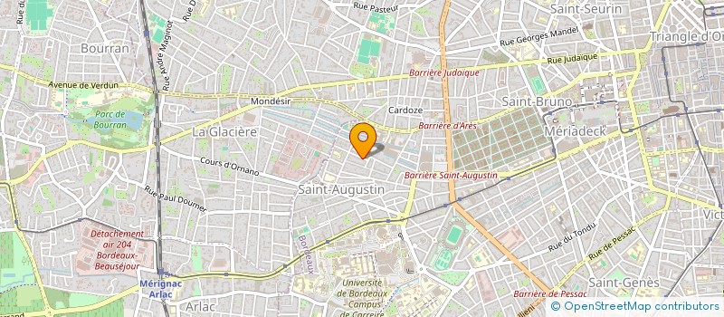 localisation de l'entreprise CMGB  BORDEAUX