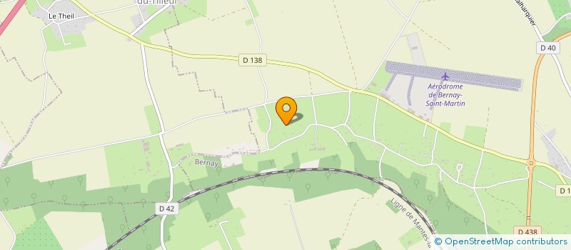 localisation de l'entreprise CMGC2  BERNAY