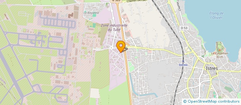 localisation de l'entreprise CMGJ  ISTRES