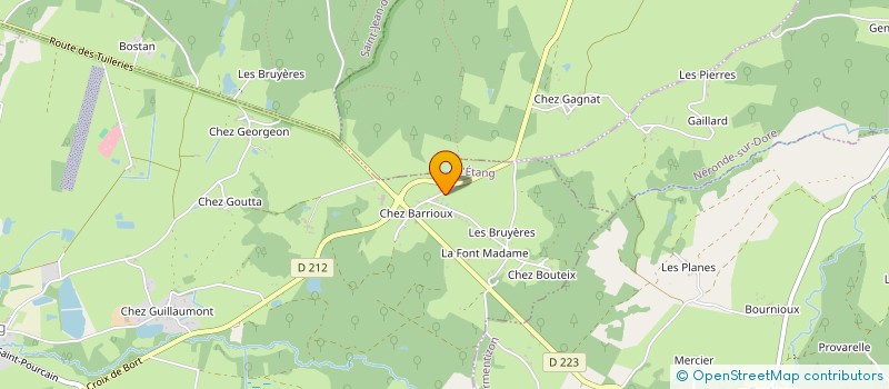 localisation de l'entreprise CMGJ INVESTISSEMENTS  BORT-L'ETANG