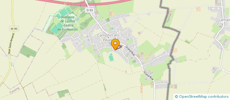 localisation de l'entreprise CMGLR IT à CAMPHIN-EN-PEVELE