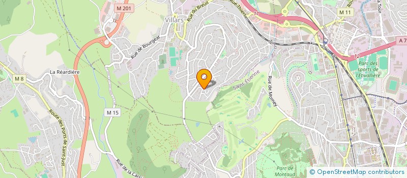 localisation de l'entreprise CMGM IMMOBILIER à VILLARS