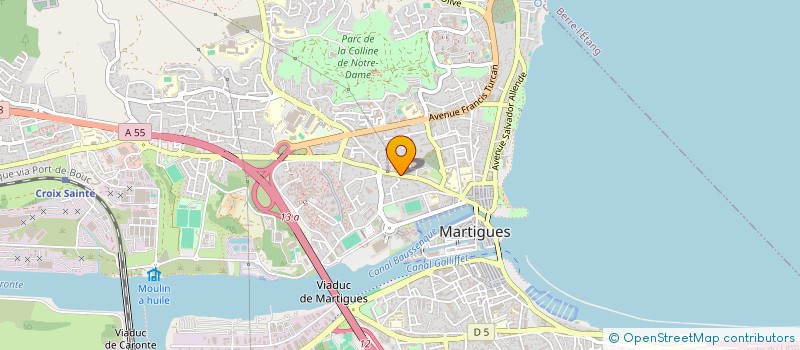 localisation de l'entreprise CMGR à MARTIGUES
