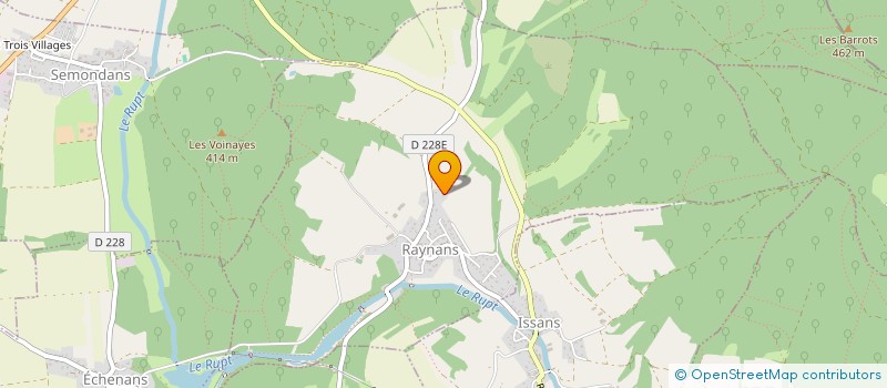 localisation de l'entreprise CMGRT  RAYNANS