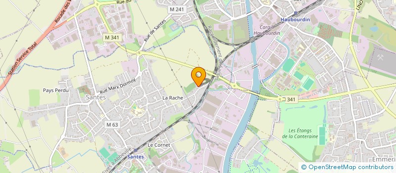 localisation de l'entreprise CMH FILLES  SANTES