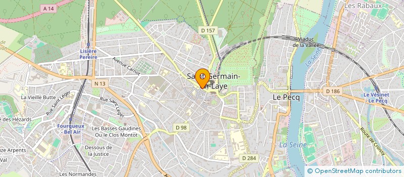 localisation de l'entreprise CMH PATRIMOINE  SAINT-GERMAIN-EN-LAYE