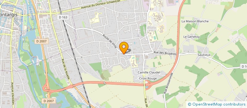 localisation de l'entreprise CMHLC  AMILLY