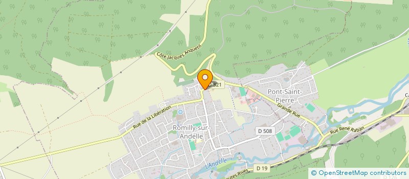 localisation de l'entreprise CMI  ROMILLY-SUR-ANDELLE