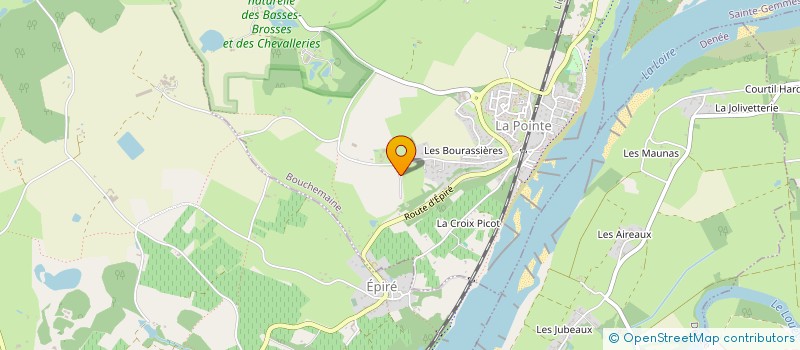 localisation de l'entreprise CMI  BOUCHEMAINE