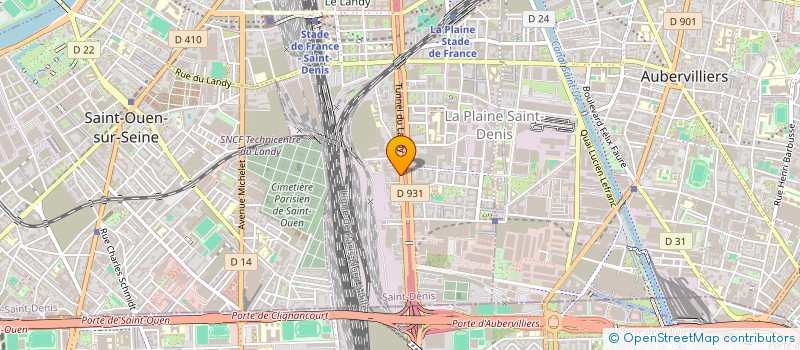 localisation de l'entreprise CMI CONSTRUCTION à SAINT-DENIS