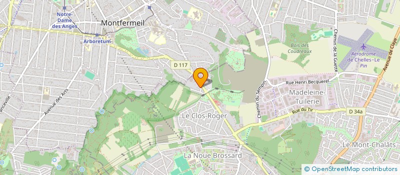 localisation de l'entreprise CMI DECO à CHELLES