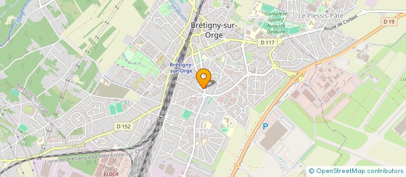 localisation de l'entreprise CMI FRANCE à BRETIGNY-SUR-ORGE