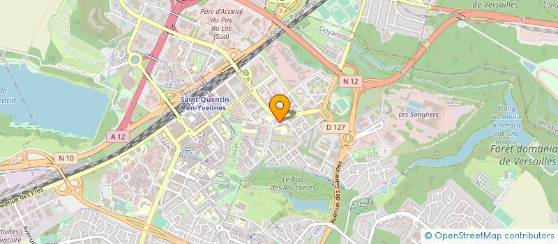 localisation de l'entreprise CMI GREENLINE EUROPE  GUYANCOURT