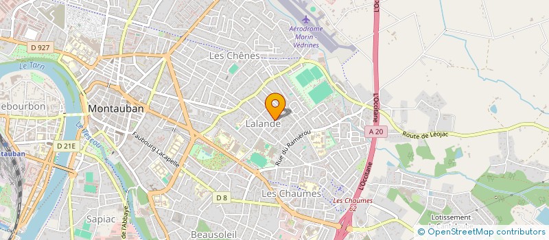 localisation de l'entreprise CMI PRESTATIONS  MONTAUBAN