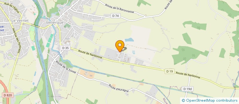 localisation de l'entreprise CMI PROMOTION à VENERQUE